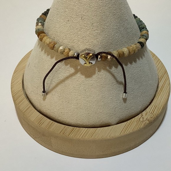 Kendra Scott Montana Vintage Turquoise Mix Friendship Bracelet New - Picture 2 of 4